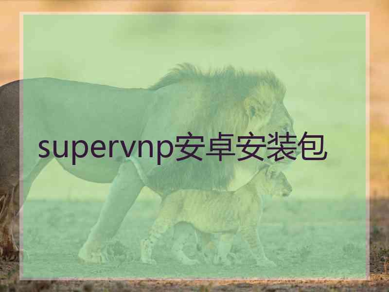 supervnp安卓安装包